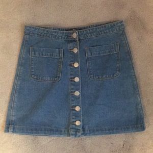 Brandy Melville denim skirt